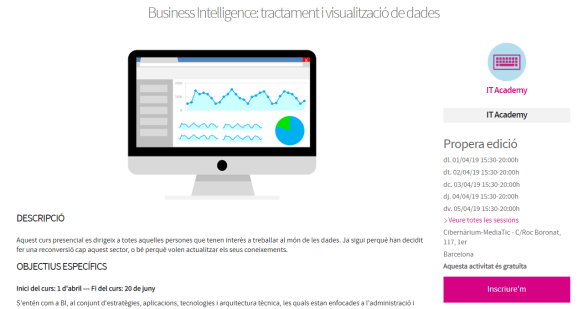 Curso Power BI gratuito BCNActiva 2019